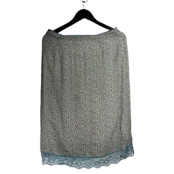 Vanilia skirt green size 38 Medium knee length - Picture 1 of 3